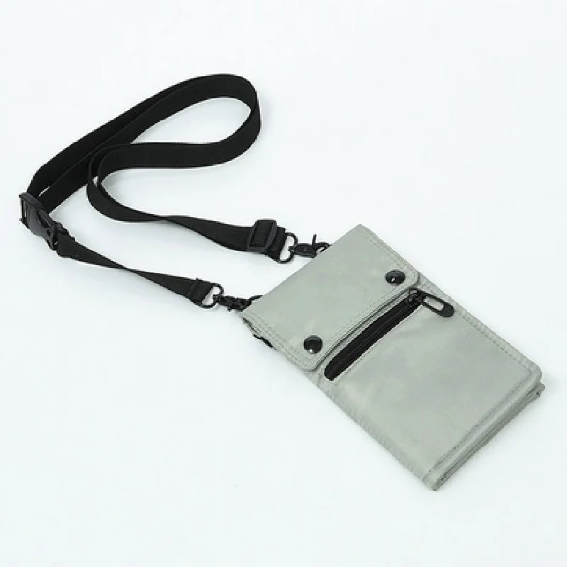 Male Bag Men Satchel High Quality Men Diagonal Mini Crossbody Bags Shoulder Multi-Function Mobile Phone Bag Outdoor Sports Bag