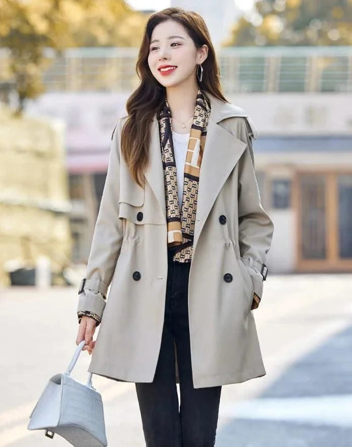 High Quality Women's Windbreaker Jackets  Coat Spring Autumn