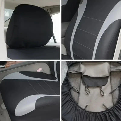 Seat Covers 9pcs Set Car Cushion Auto Accessories Seat Protect Five-Seat Universal Black Gray Blue Red