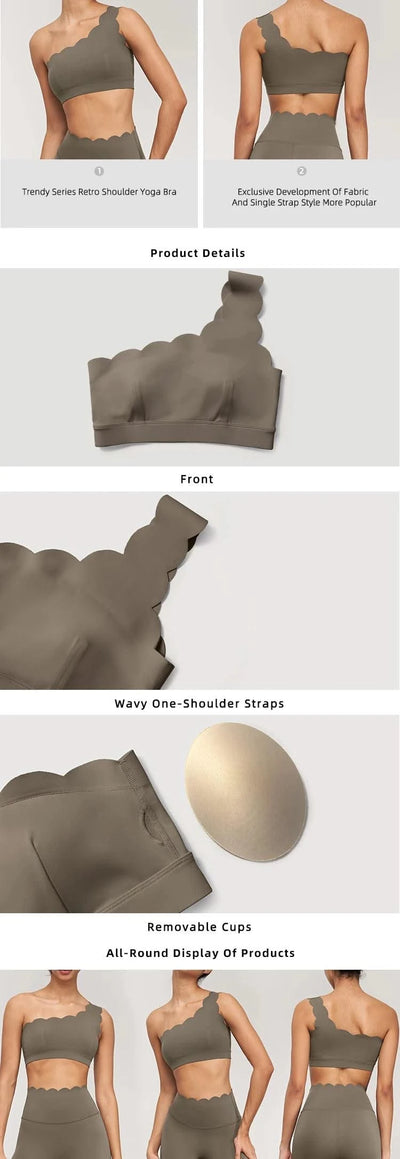 Women Seamless Shock-proof Removable Cups Gym Workout Tops