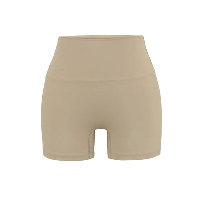 Women Sports Biker Shorts Women Naked Feeling High Waist Yoga Shorts Push Up Fitness Leggings Tummy Control Yoga Slim Shorts
