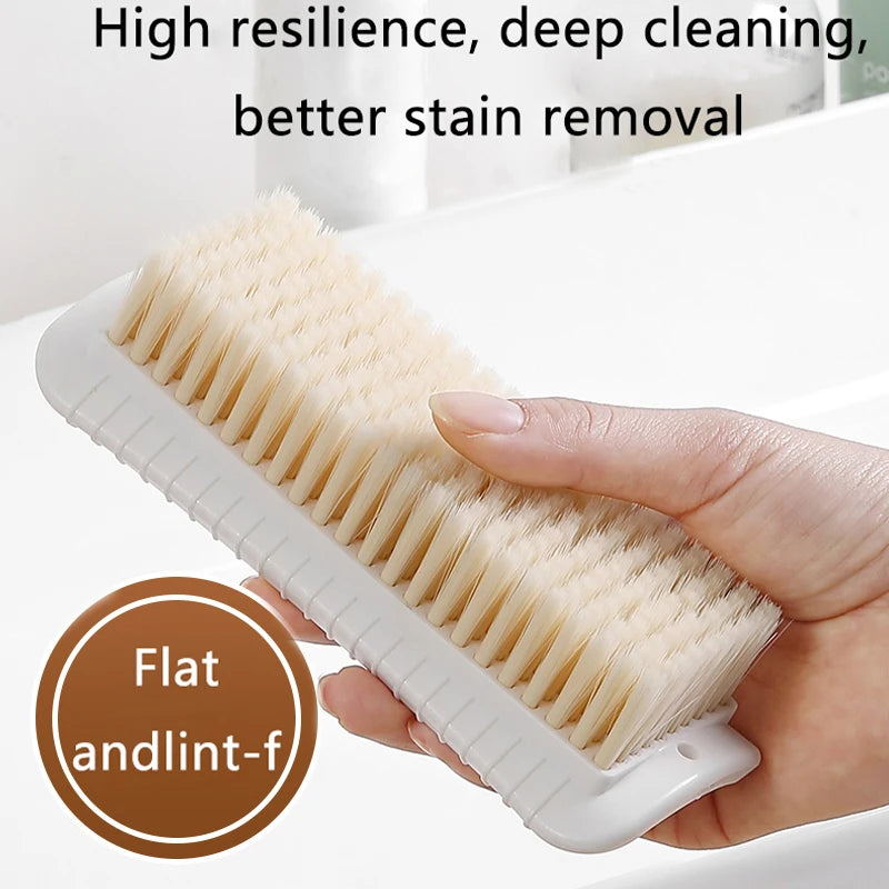 Laundry Brush Clothing Cleaning Tools Not Damaging Clothes Anti Slip Grip Soft Hard Bristled Brushes Clothes Scrubbing Brush