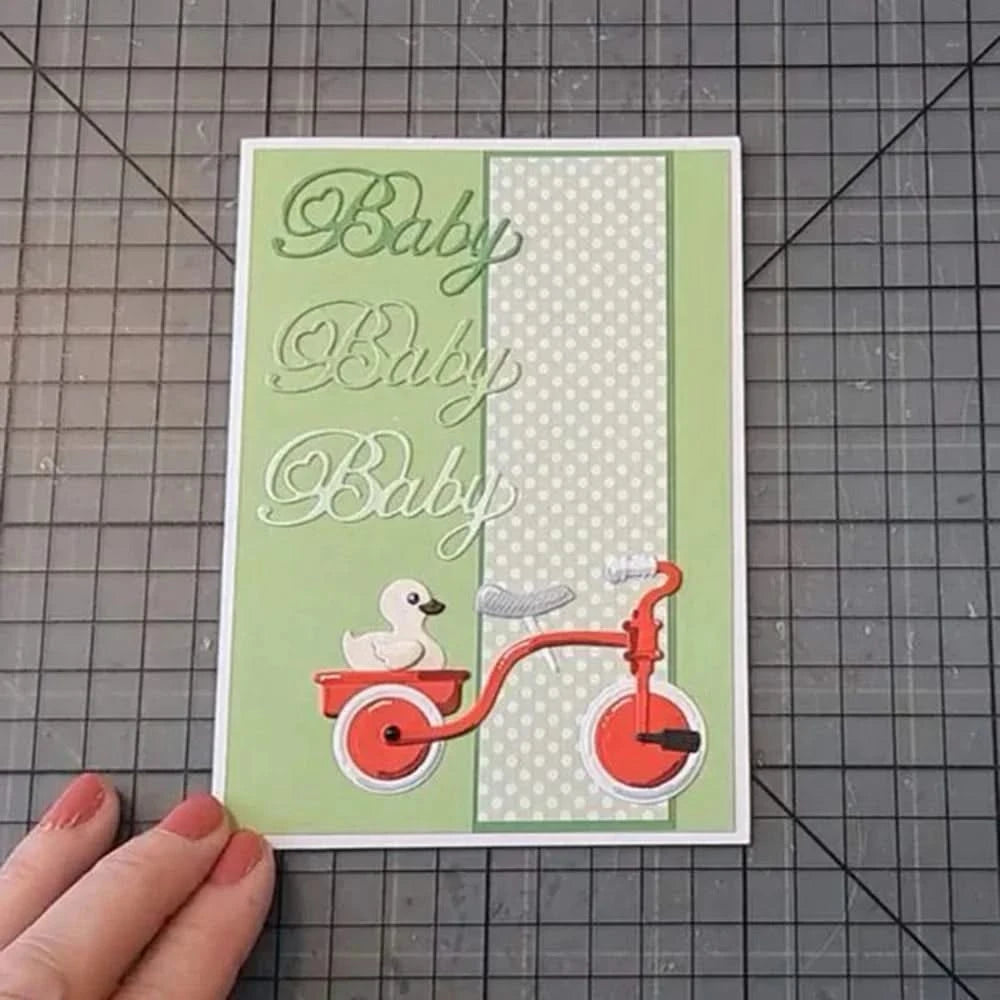 Baby Toys Metal Cutting Dies Diy Scrapbooking Photo Album Decorative Embossing Paper Card Crafts