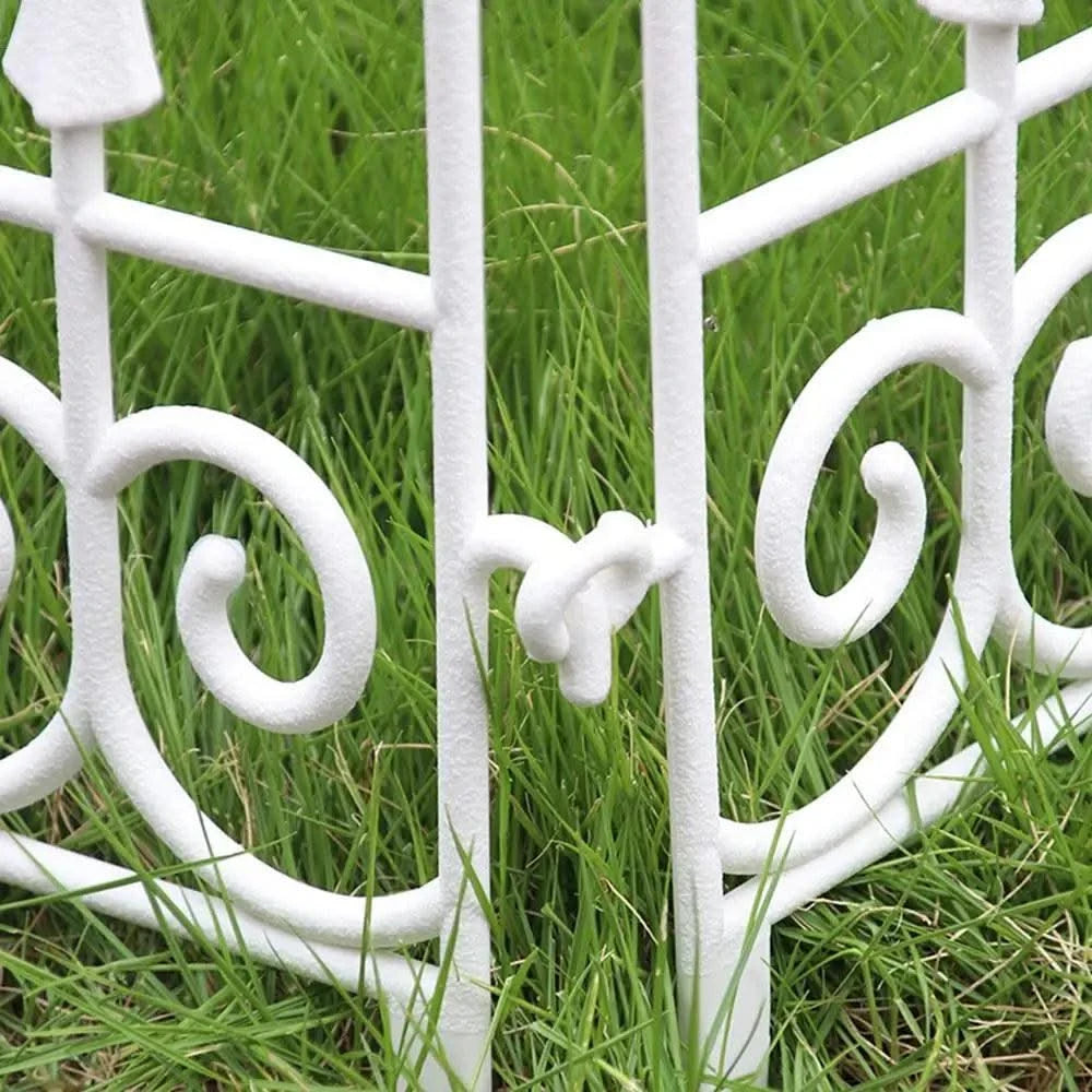 Garden Edging Fence Bendable Landscape Border Decorative Garden Fence Plant Lawn Flower Bed Fencing Barrier Home Yard Decor