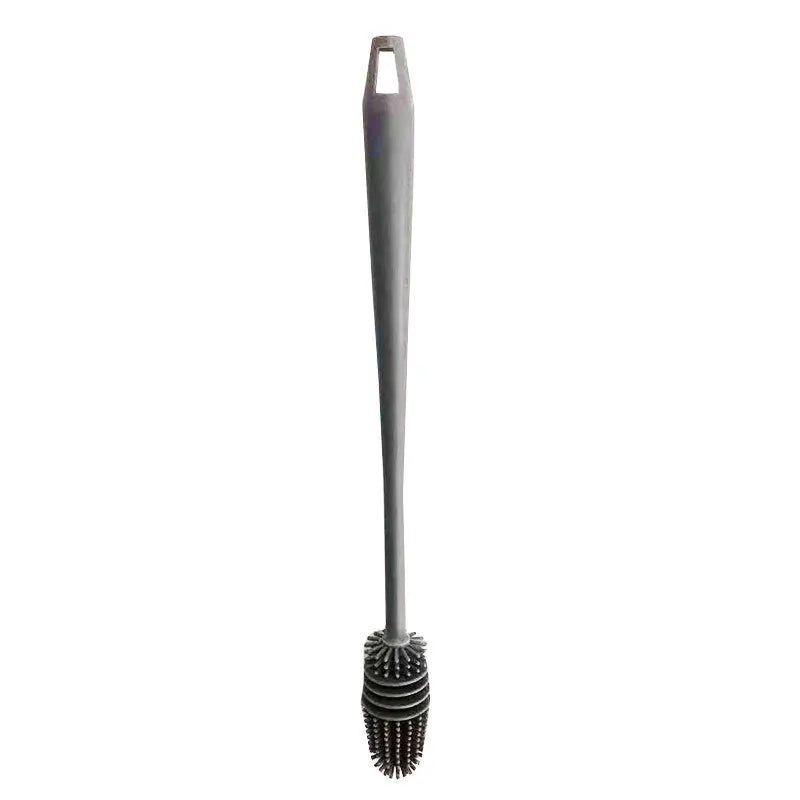 Silicone Cup Brush Cup Scrubber Glass Cleaner Kitchen Cleaning Tool Long Handle Drink Wineglass Bottle Glass Cup Cleaning Brush