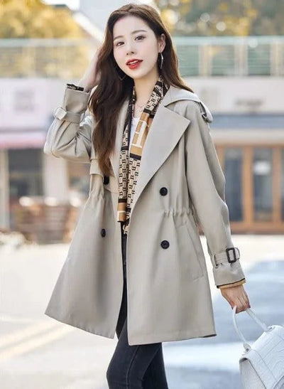 High Quality Women's Windbreaker Jackets  Coat Spring Autumn