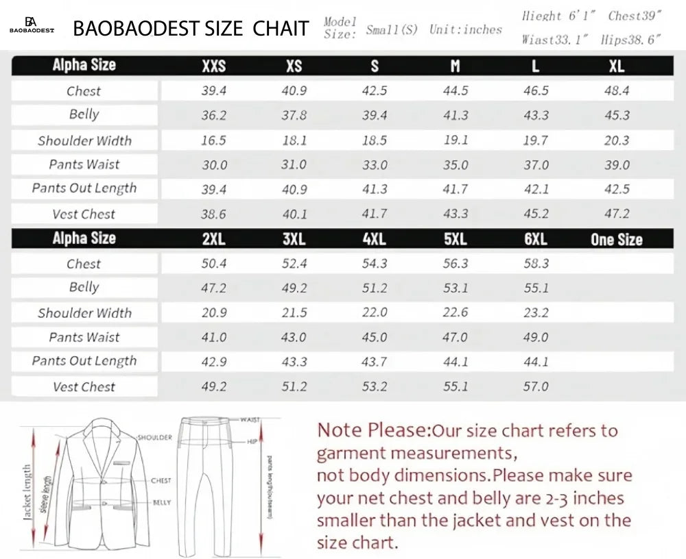  Men's Suit Checked Men's Suit Slim Fit 3-Piece Suits for Business Wedding