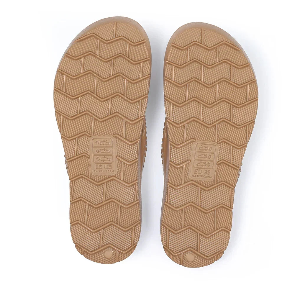 SmilePoP New Orthotic Sandals Flip Flops for Women with Arch Support Yoga Mat Summer Outdoor Beach Sandals Vacation Essentials