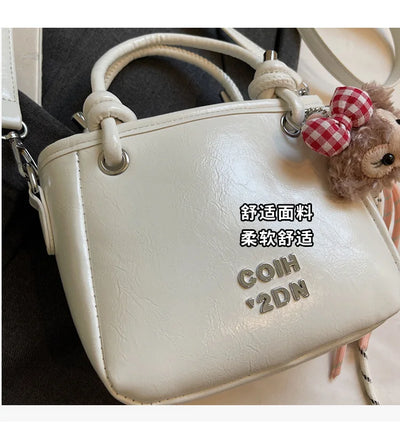 2025 Unique Women's Handbag Designer Shoulder Purse Minimalist Bucket & Square Bag Versatile Crossbody for Work