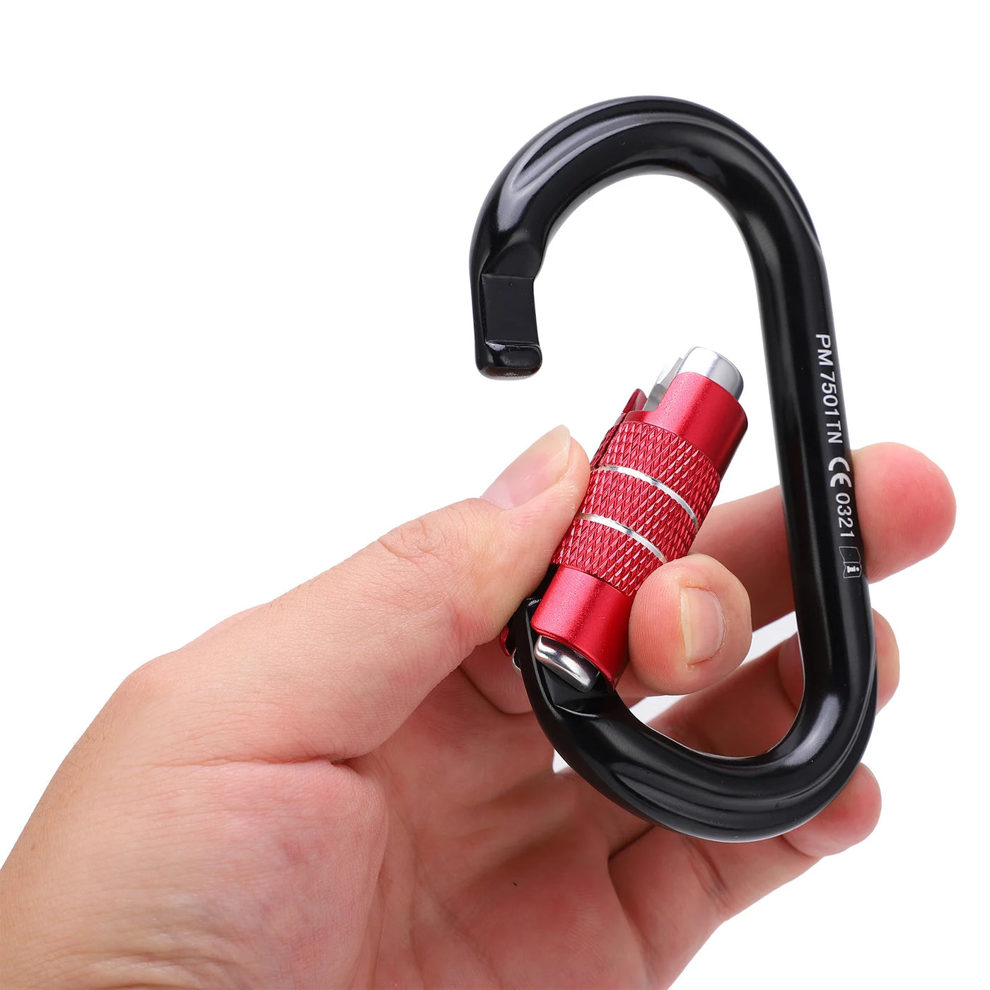 Rope Grab High Strength Safe Easily Use Slide Light Practical Lanyard Arborist Gear Kit for Mountaineering Climbing Rope Grabber
