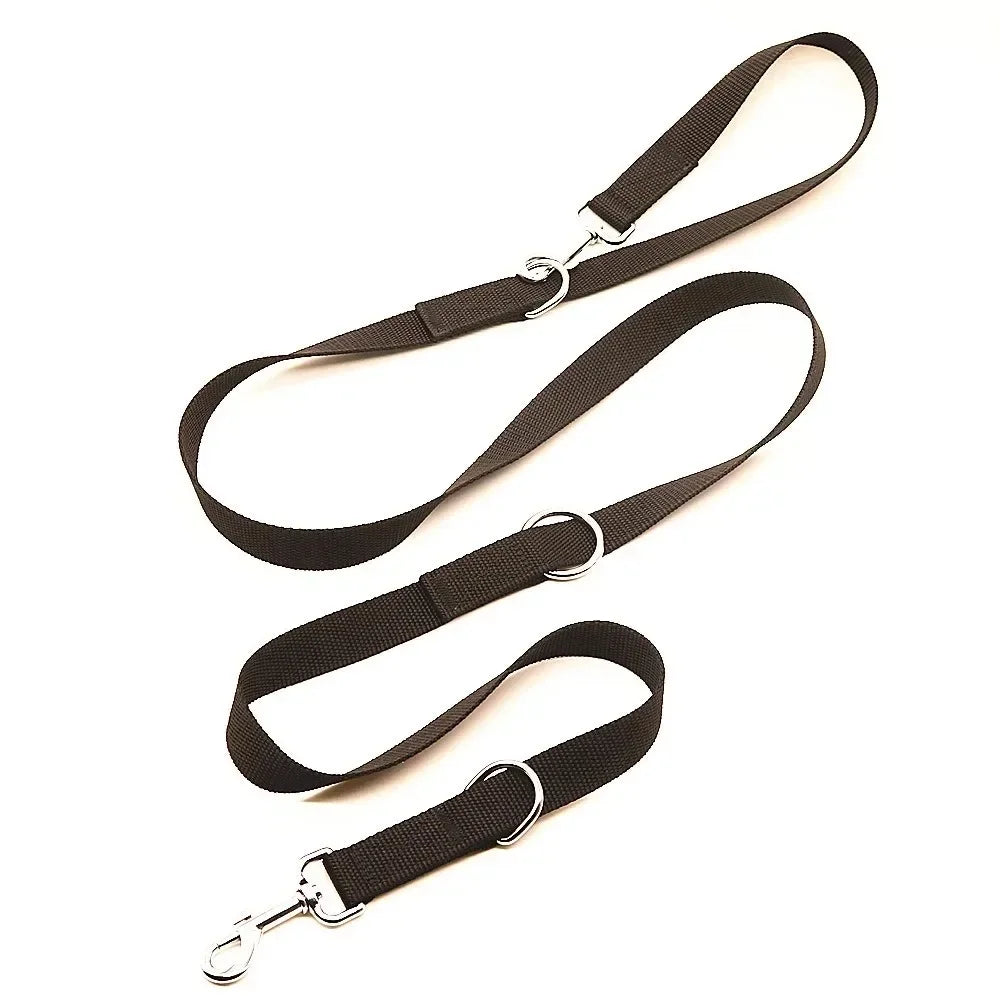 Adjustable Dogs Walking Training Lead Police Style Control Dog Lead Leash Dog Chain Dog Leashes Safety Pet Leashes Dog Accessory
