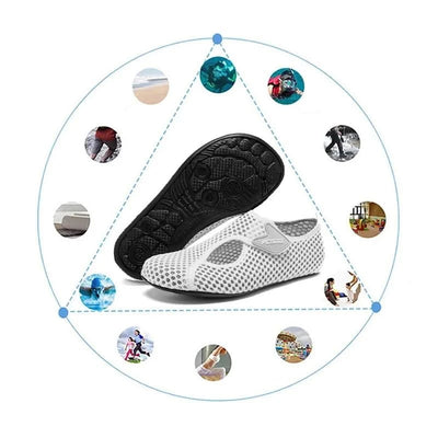 Wide toe neutral outdoor water shoes, comfortable quick drying beach socks, barefoot shoes, men's and women's swimming shoes, yo