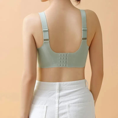Full Coverage Bra For Plus Size Women With No Underwire Thin Cup Design To Show Cchest Small Help Lift And Prevent Sagging