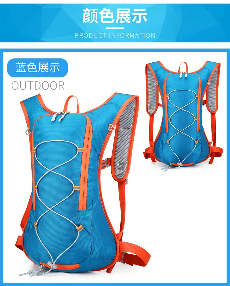 New Cycling Backpack Mountaineering Bag Cross-border Outdoor Waterproof Bicycle Hiking Backpack Wholesale