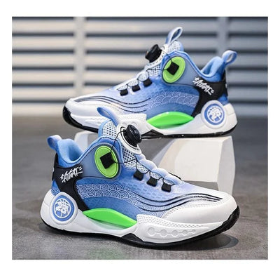 Children Basketball Shoes Boys Sneaker 2025 New Luxury Tennis Shoes 4 To 12 Years Breathable Non-slipp Sports Shoes for Boy