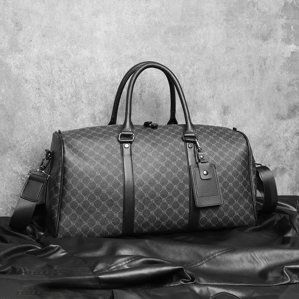Fashion Handbag Men Top-Handle Bags Luxury Travel Tote Bag Men Large Capacity Fitness Bag Crossbody Bags Business Luggage Bag