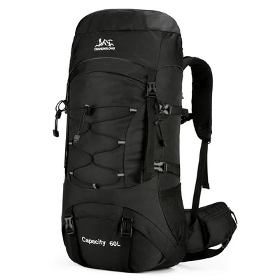 Hiking Backpack Camping Bag Mountain Climbing with Waterproof Rain Cover Daypack for Men Women Outdoor Travel Rucksack Fishing