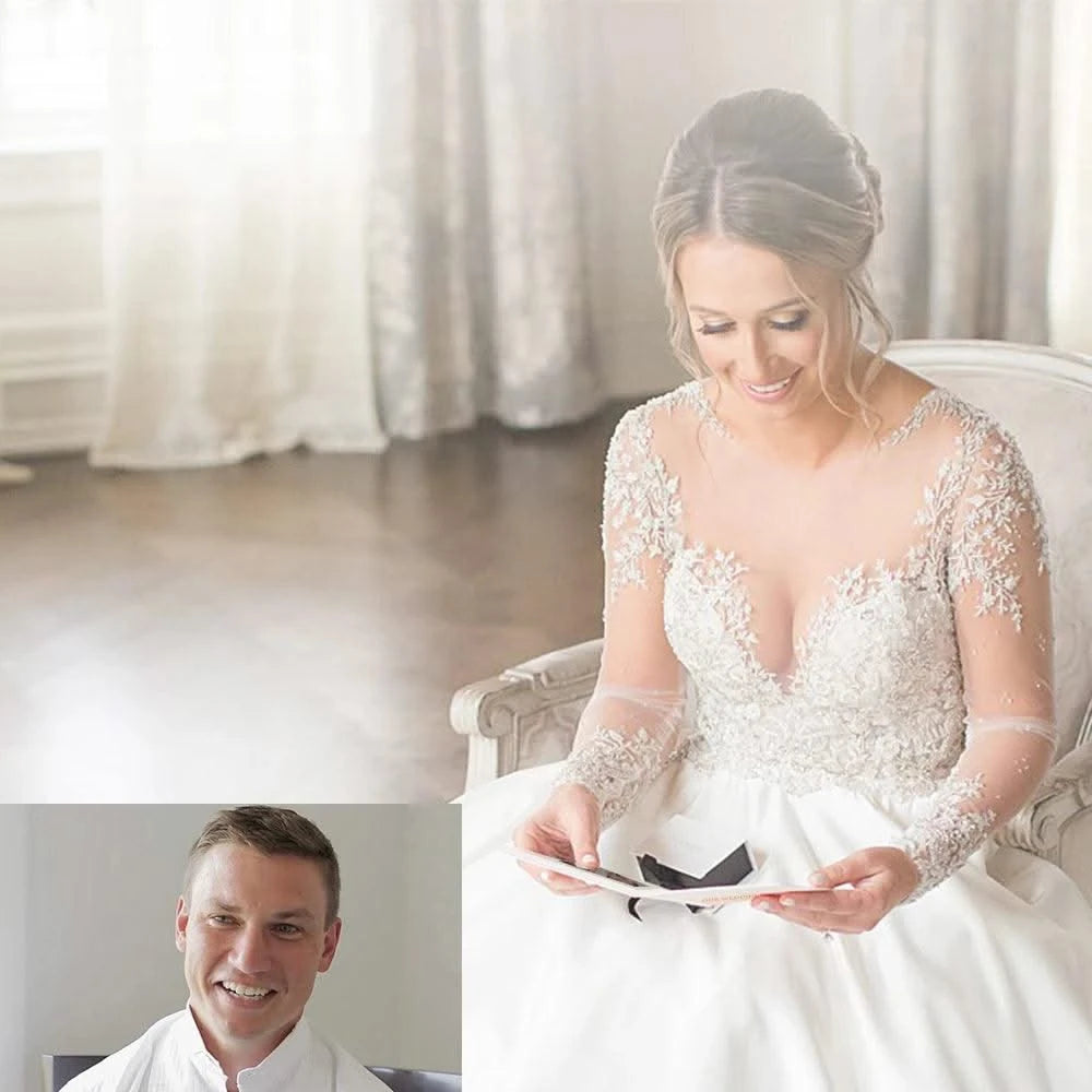 Linen Bound Video Book Wedding Video Album Up to 3 hours of video