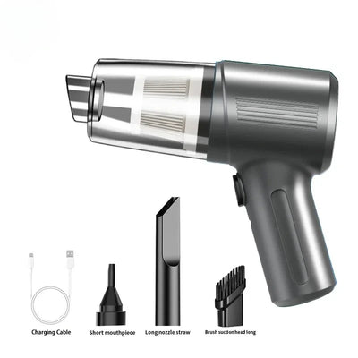 Portable Wireless Car Vacuum – Compact High-Suction Handheld with Blower Function for Easy Car & Small Space Cleaning
