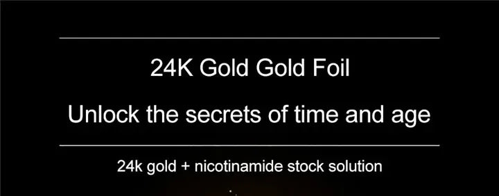24K Gold Hyaluronic Acid Serum for Face Anti-wrinkle Anti-aging Brightening Moisturizing skincare Facial Serum Essence Face Care