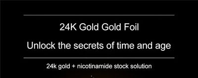 24K Gold Hyaluronic Acid Serum for Face Anti-wrinkle Anti-aging Brightening Moisturizing skincare Facial Serum Essence Face Care