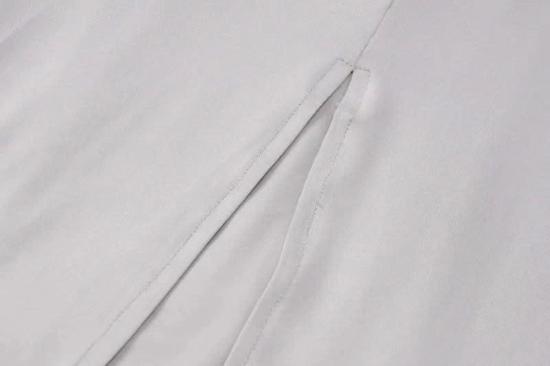 Hooded Long Dress For Women Y2k Clothes Sexy Streetwear Long Sleeve Bodycon Vestidos De Mujer Solid Robe Femme Été Back Split