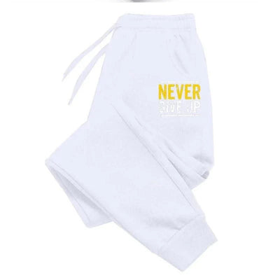 Men's Activewear Joggers Performance Fabric Workout Pants Secure Pockets Fitness Training Athletic Trousers