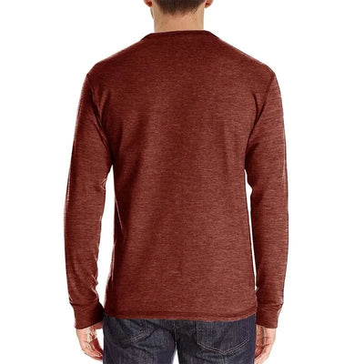 Men's Fashion Casual O Neck Long Sleeve Tops |T-Shirts| Gym | Soccer | Tees | Streetwear | Men & Teenager's Clothing