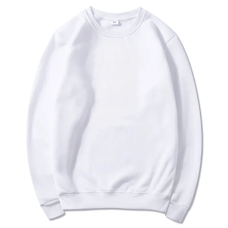 Basic Crewneck Sweatshirts for Men Women Comfy Pullover Tops Athletic