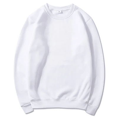Basic Crewneck Sweatshirts for Men Women Comfy Pullover Tops Athletic
