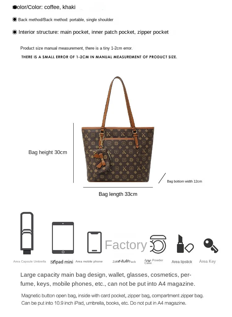 Brand handbag for women 2025 new spring/summer high-end texture retro designer single shoulder crossbody bag with large capacity