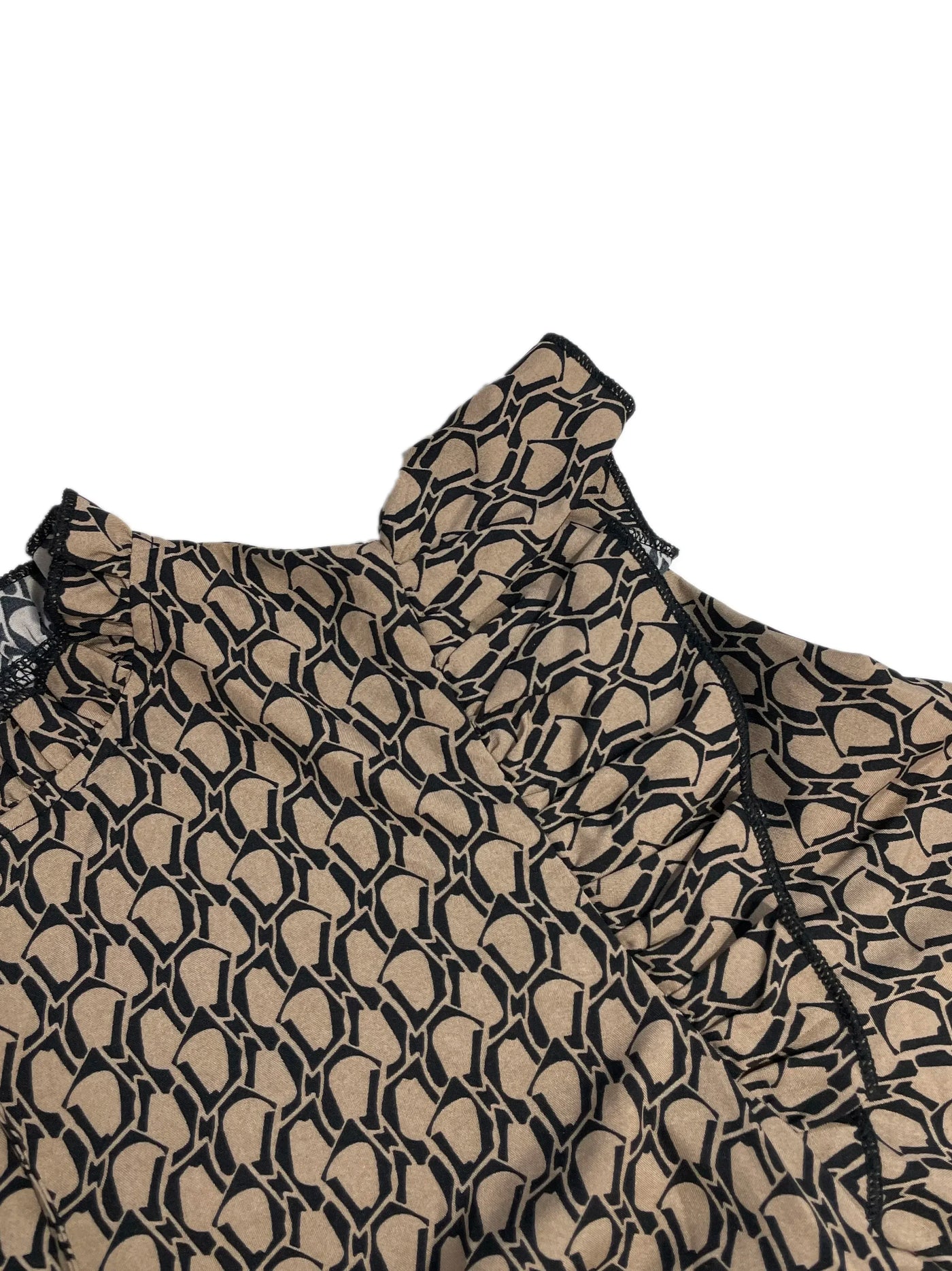 Dresses for Women 2025 Fashion Elegant Long Sleeve Print Women Dress V-Neck Lace-up Dress Women Vestidos De Verano Mujer Q23