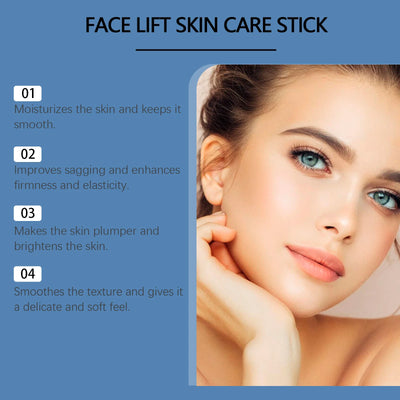 Face Lifting Serum Stick Tightening Increase Elasticity Improve Sagging Skin Fade Fine Lines Anti Acne Smoothing Essence Roll-On