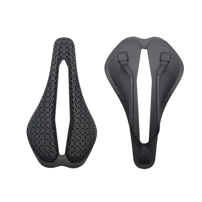 3D Printed Bike Saddle Carbon Fiber Hollow Comfortable Breathable MTB Mountain Road Bicycle Cycling Saddles