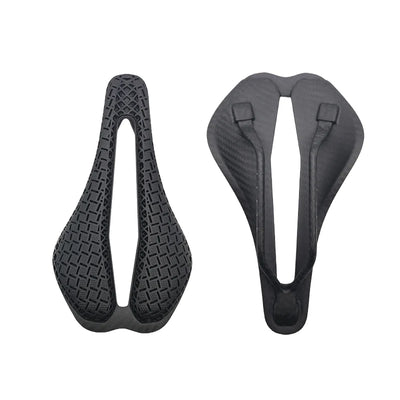 3D Printed Bike Saddle Carbon Fiber Hollow Comfortable Breathable MTB Mountain Road Bicycle Cycling Saddles