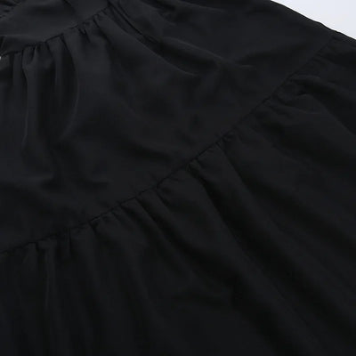 BOOFEENAA Halter Backless Maxi Long Dress Sexy Vacation Outfits White Black Summer Dresses for Women Clothes 2024 C66-CH28