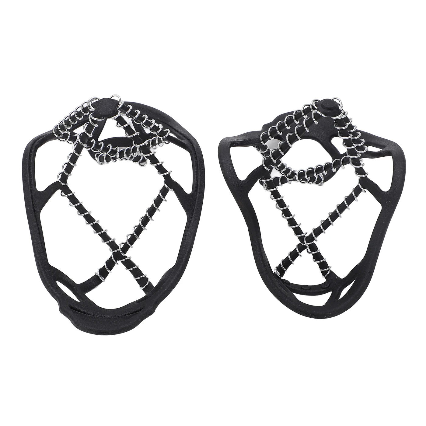 Ice Traction Outdoor Snow Antiskid Spikes Grips Mountain Climbing Footwear Ice Traction Cleats Snow Spikes Snow Traction Cleats