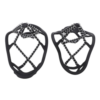Ice Traction Outdoor Snow Antiskid Spikes Grips Mountain Climbing Footwear Ice Traction Cleats Snow Spikes Snow Traction Cleats