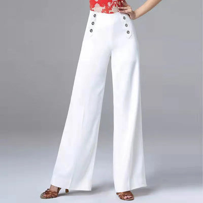 Women Wide Leg Pants 2023 Spring Summer Solid High Waist Long Casual Pants Korean Loose Dance Female Trousers Women's Clothing