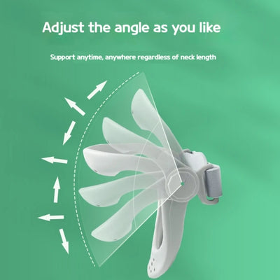 Neck brace, adjustable neck brace, neck traction device, anti sagging home correction fixing strap