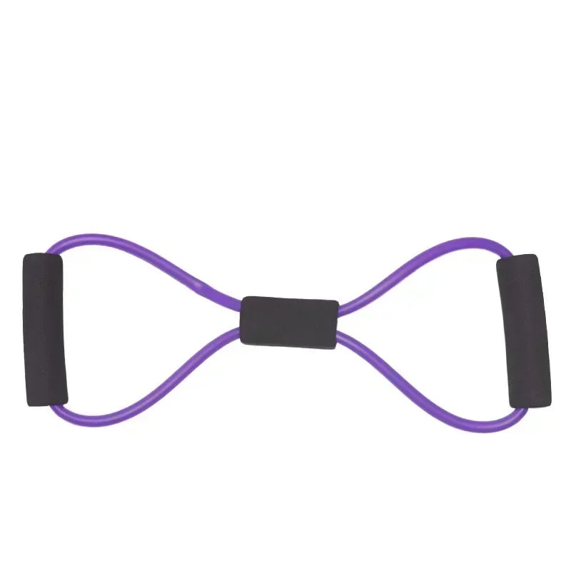 Resistance Bands Elastic Fitness Bands For Sports Exercises At Home Multifunctional  Portable 4 Tube Elastic Pedal Puller