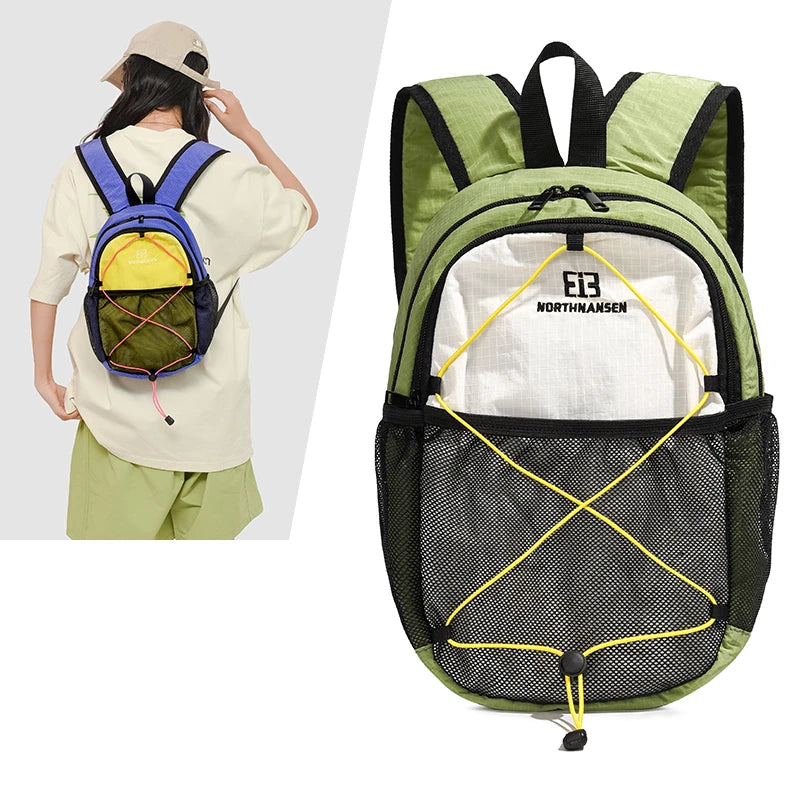 Outdoor leisure and sports backpacks. They are lightweight backpacks suitable for travel, cycling, hiking, and mountaineering, w
