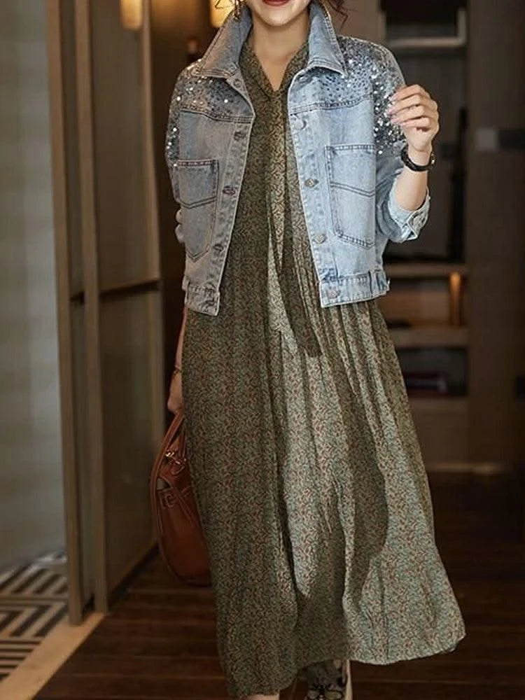 Denim Jacket For Women's Jackets For Women Denim Coats Women's Denim Jacket Jean Jacket For Womens Women Coat New In Outerwears