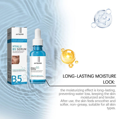 Pure Hyaluronic Acid Facial Serum Anti Wrinkle Aging Facial Wrinkles Serum FADE Fine Lines Around The Eyes Crow's Feet Neck