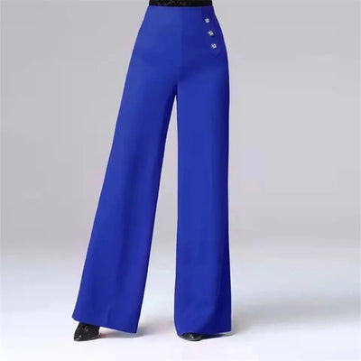 Women Wide Leg Pants 2023 Spring Summer Solid High Waist Long Casual Pants Korean Loose Dance Female Trousers Women's Clothing