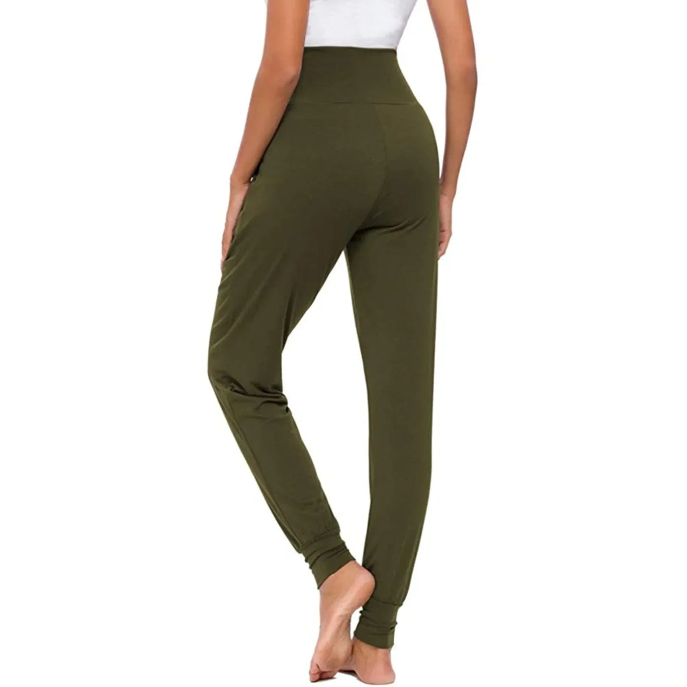 Spring Maternity Women's Casual Pants Premama Solid High Waist Strechy Lounge Trousers For Pregnant Women Joggers With Pockets
