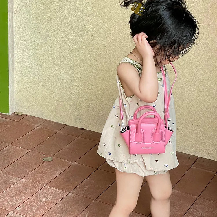 Designer Children's Handbag for Girl Messenger Bag Square Bag Kids Purses and Handbags Mini Crossbody Bag Coin Pouch for Girls