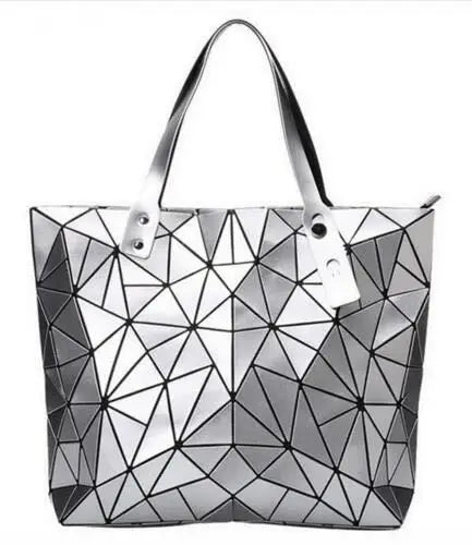 Fashion Luxury bag Women Top-Handle Bag New Designer Famous Brand Lady Shoulder Bag Bright Geometry Female Handbags Totes