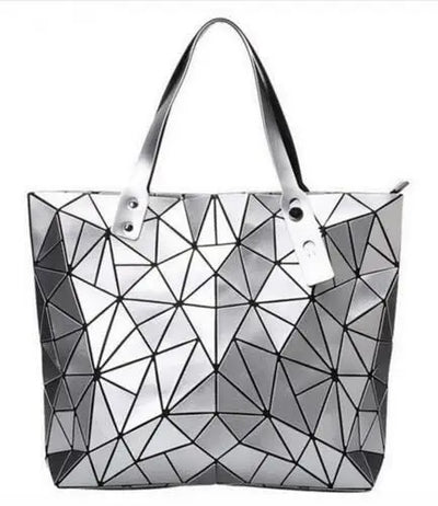 Fashion Luxury bag Women Top-Handle Bag New Designer Famous Brand Lady Shoulder Bag Bright Geometry Female Handbags Totes
