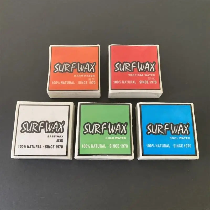 Water Temperature Waxes High Quality Surfing Wax Surfing Accessory for Ocean and Lake Environment
